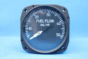 Used United Instruments Piper Fuel Flow Indicator p/n 6523-1, 548-656 (23028)